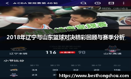 2018年辽宁与山东篮球对决精彩回顾与赛季分析